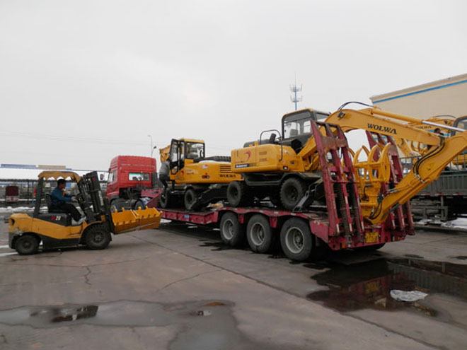 wolwa group excavator and stacker