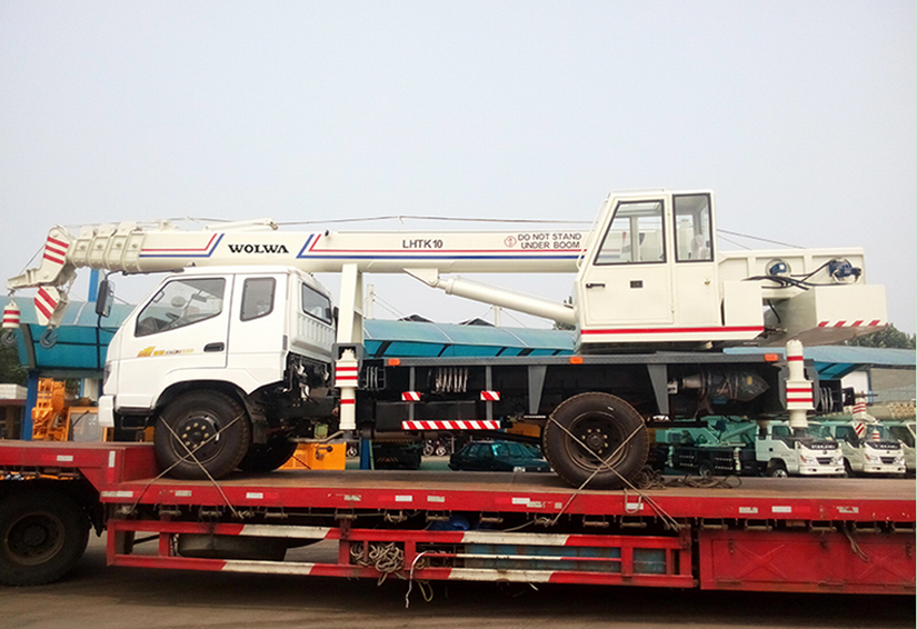 wolwa group exported truck crane