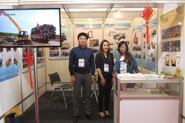 Wolwa Group participate in Brazil international construction machinery exhibition 2015