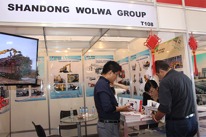 Wolwa Group participate in Brazil international construction machinery exhibition 2015