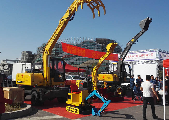 WOLWA group with various machines to participate in the 2015 national construction machinery exhibition