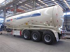 Bulk cement tank semi trailer