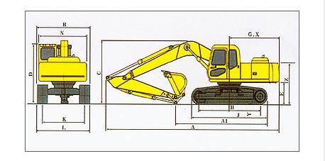  DLS760-8 hydraulic excavator